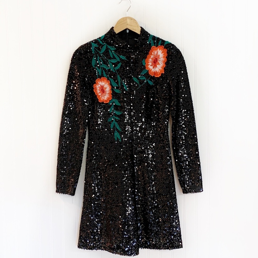 Gianni Bini Tallulah sequin embroidered dress - Picture 3 of 7